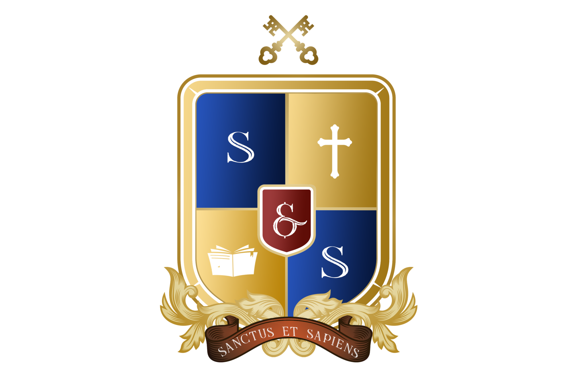 Logo Santos e Sábios
